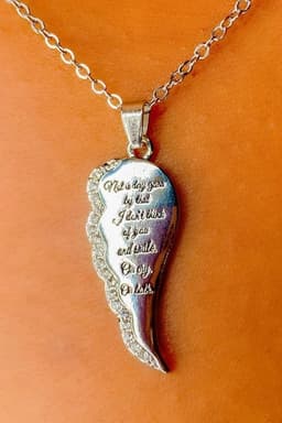image-Necklace - Not A Day Goes By I Don’t Think of You