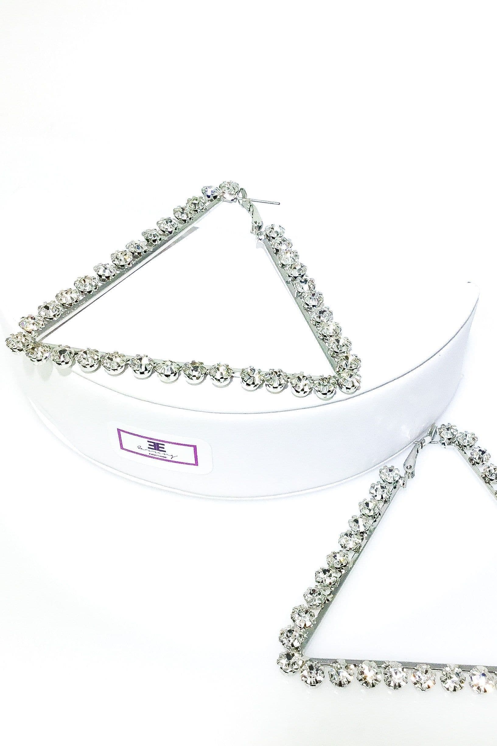 image-Hoops - Bermuda Triangle Earrings