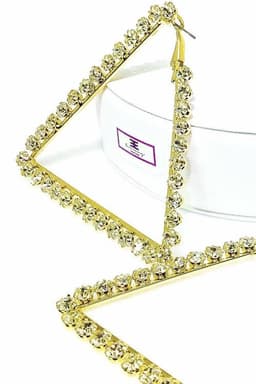 image-Hoops - Bermuda Triangle Earrings