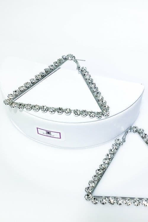 image-Hoops - Bermuda Triangle Earrings