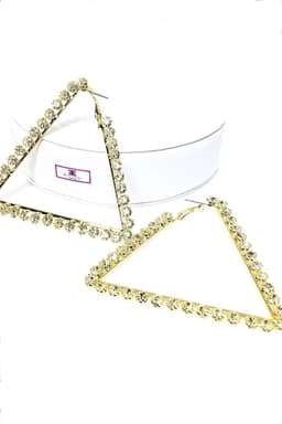 image-Hoops - Bermuda Triangle Earrings