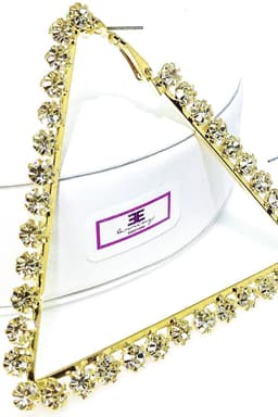 image-Hoops - Bermuda Triangle Earrings