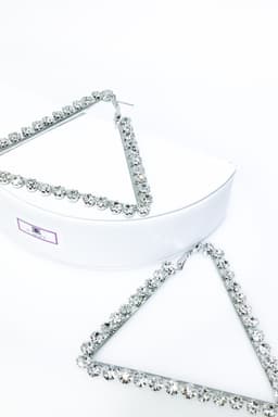 image-Hoops - Bermuda Triangle Earrings