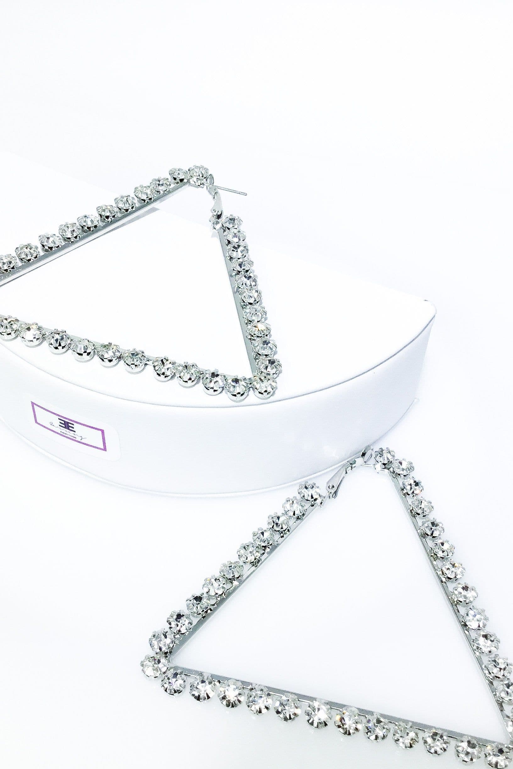 image-Hoops - Bermuda Triangle Earrings