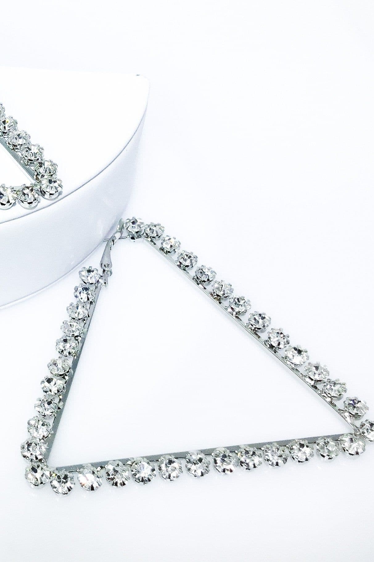 image-Hoops - Bermuda Triangle Earrings