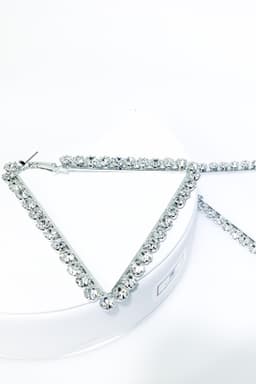 image-Hoops - Bermuda Triangle Earrings