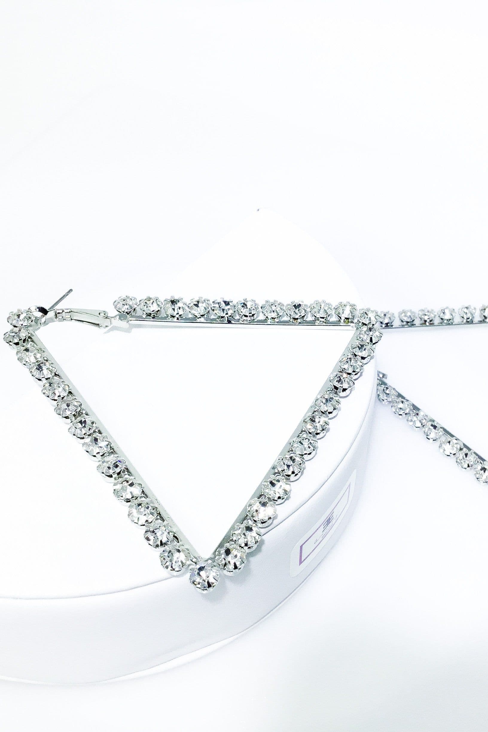 image-Hoops - Bermuda Triangle Earrings