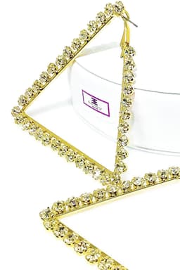 image-Hoops - Bermuda Triangle Earrings