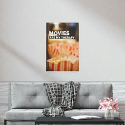 image-Movies Are My Therapy Poster