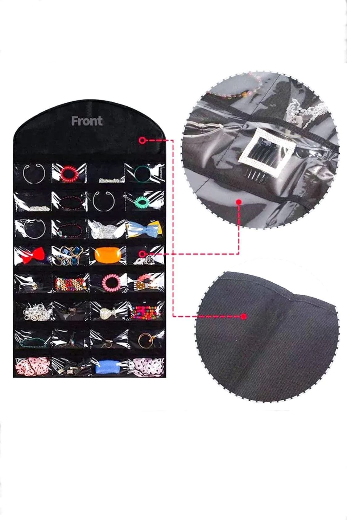 image-Organizer - Get 2 - 32 Pocket Hanging Closet Accessory