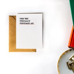 image-Your Totally Vintage AF Birthday Card