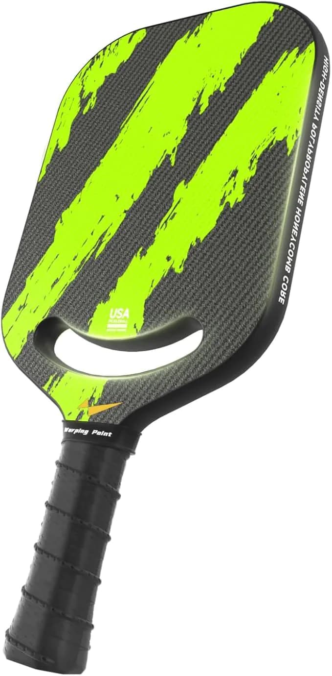 image-Ascent Control Green Pickleball Paddle 16mm