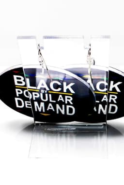 image-Hoops - Black By Popular Demand