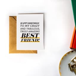 image-Happy Birthday to My Best Friend Birthday Greeting Card