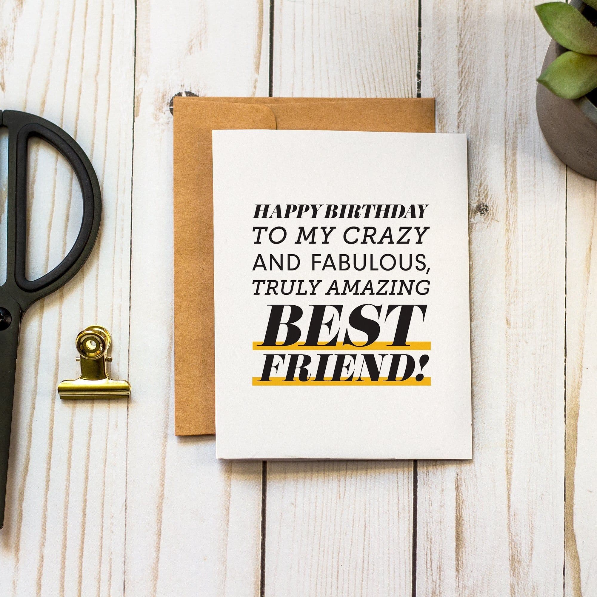 image-Happy Birthday to My Best Friend Birthday Greeting Card