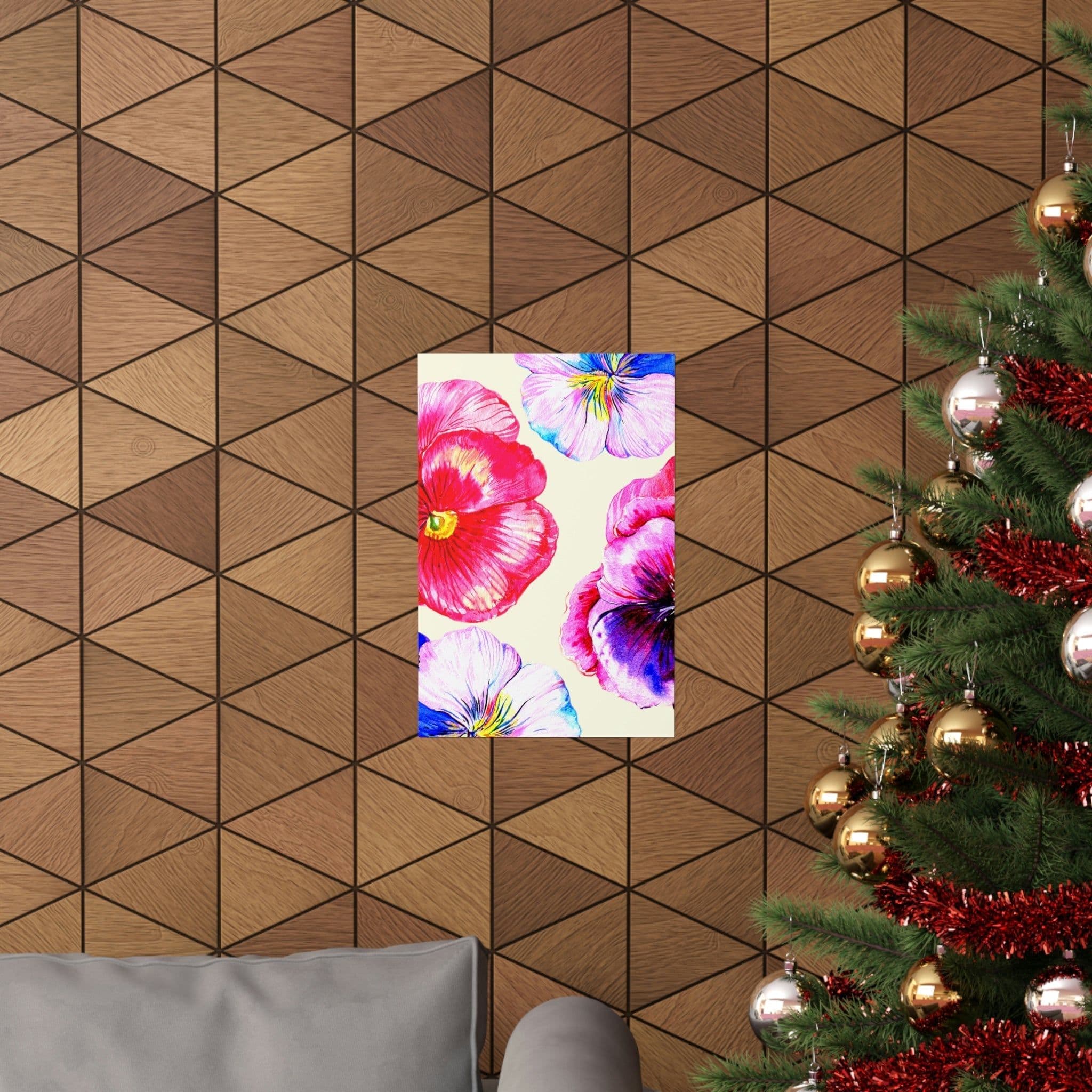 image-Vibrant Floral Poster