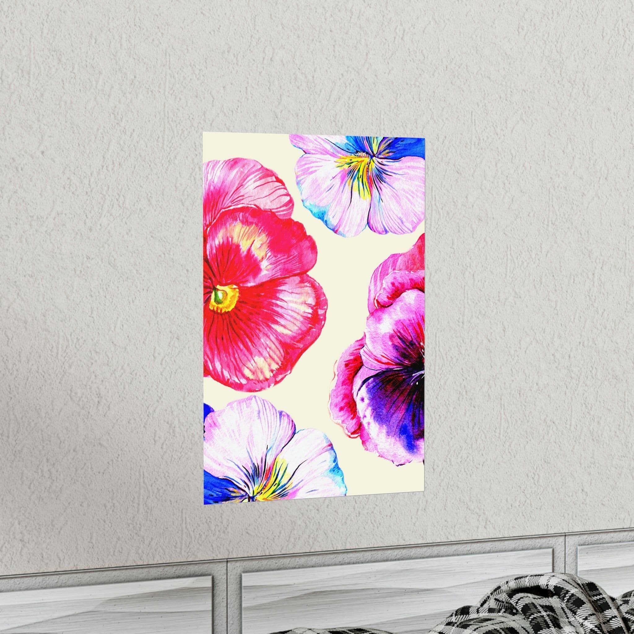 image-Vibrant Floral Poster