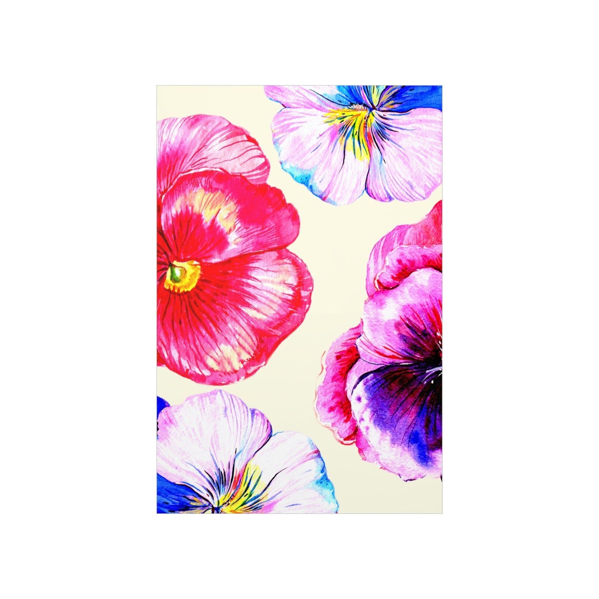 image-Vibrant Floral Poster