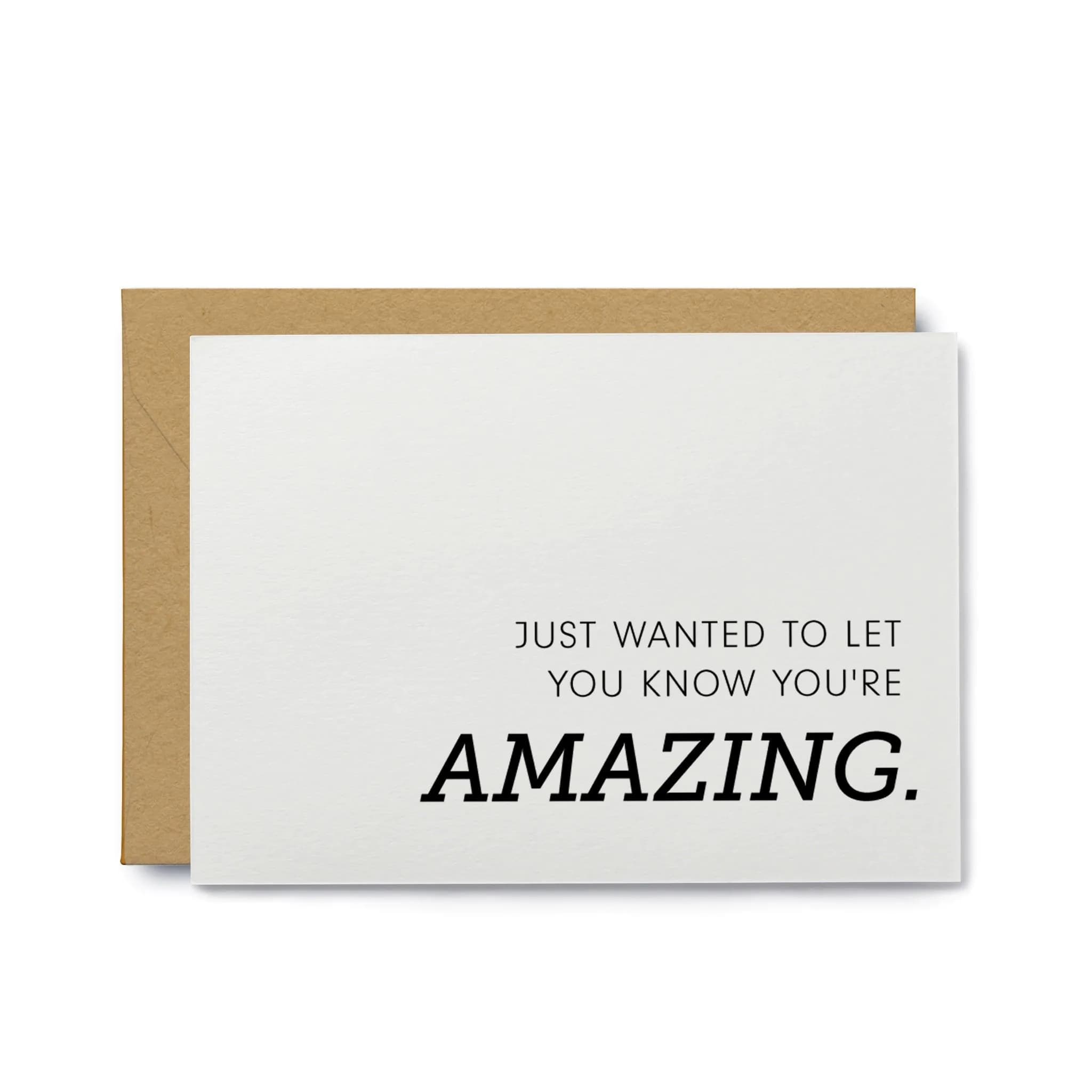image-You're Amazing Encouragement Card