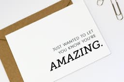 image-You're Amazing Encouragement Card