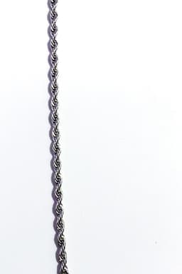 image-Necklace - Unisex Rope Chain Silver