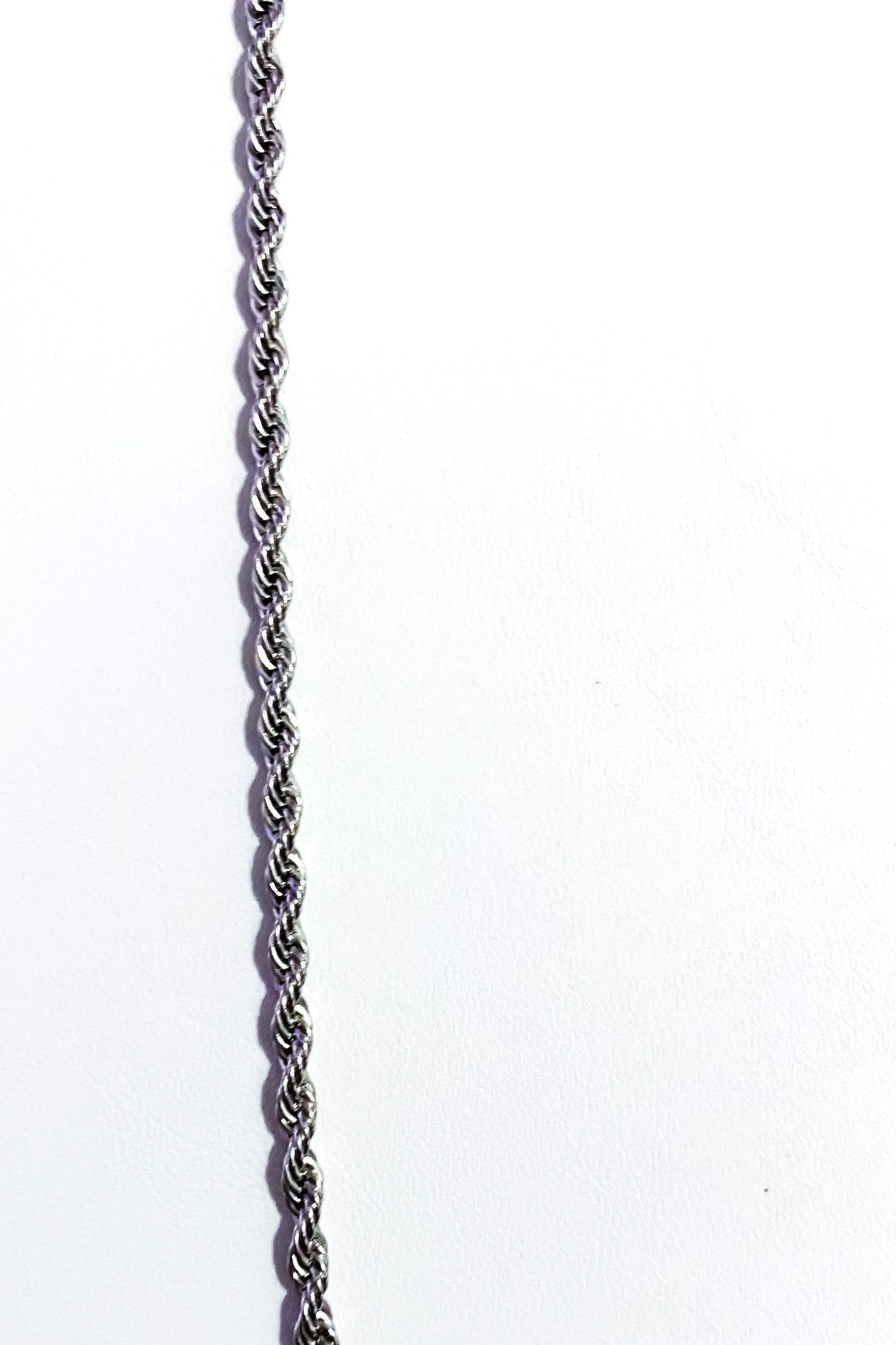 image-Necklace - Unisex Rope Chain Silver