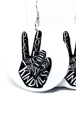 image-Hoops - Love & Peace