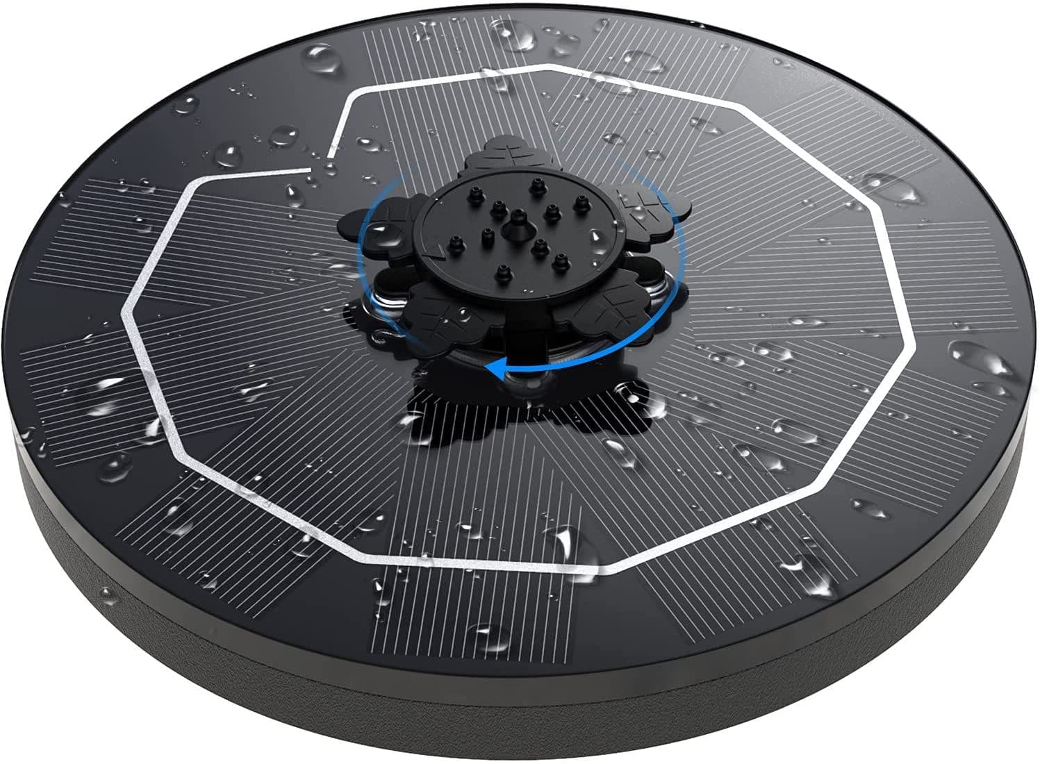 image-3W Solar Water Fountain 3-in-1 Floating Fountain