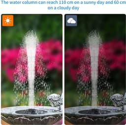 image-3W Solar Water Fountain 3-in-1 Floating Fountain