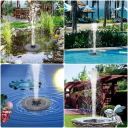 image-3W Solar Water Fountain 3-in-1 Floating Fountain