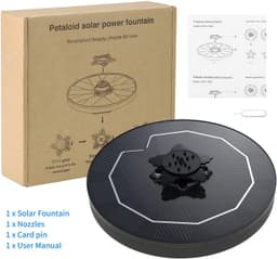 image-3W Solar Water Fountain 3-in-1 Floating Fountain