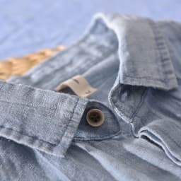 image-Men's Linen Casual Shirt - Khaki 3XL Short Sleeve