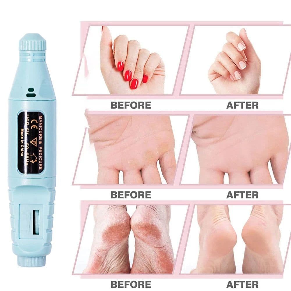 image-Electric Nail Drill Machine 20000RPM Professional Nail File Kit