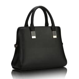 image-High Quality PU Leather Solid Color Handbag For Ladies