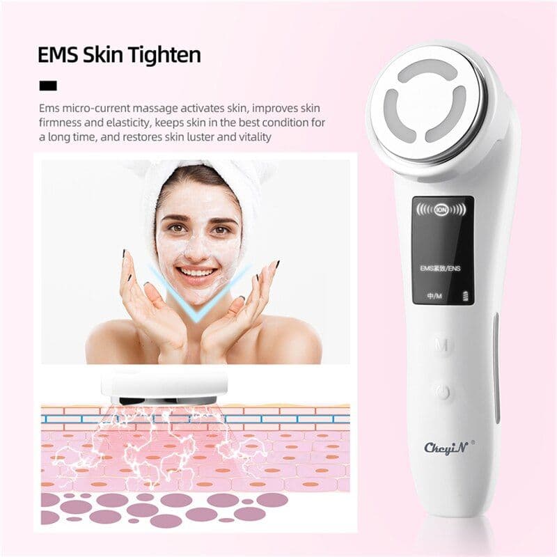 image-5 In 1 EMS Facial Beauty machine Skin Care Tool Electroporation