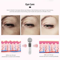 image-5 In 1 EMS Facial Beauty machine Skin Care Tool Electroporation