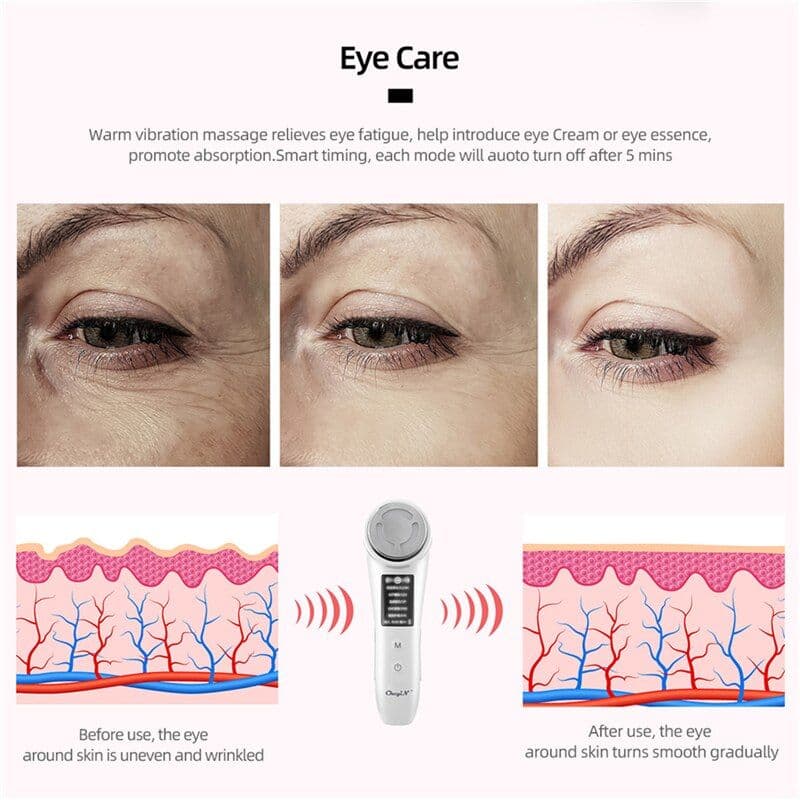 image-5 In 1 EMS Facial Beauty machine Skin Care Tool Electroporation