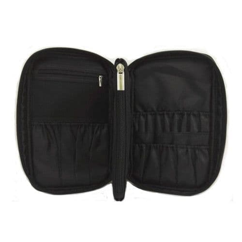 image-Professional Cosmetic Bag Beauty Case Toiletry Brush Organizer Multi