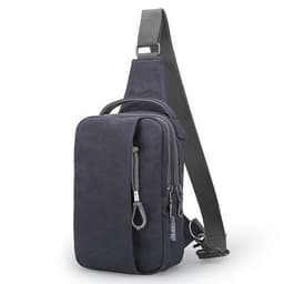 image-Fashion Casual Canvas Travel Chest Bag For Men