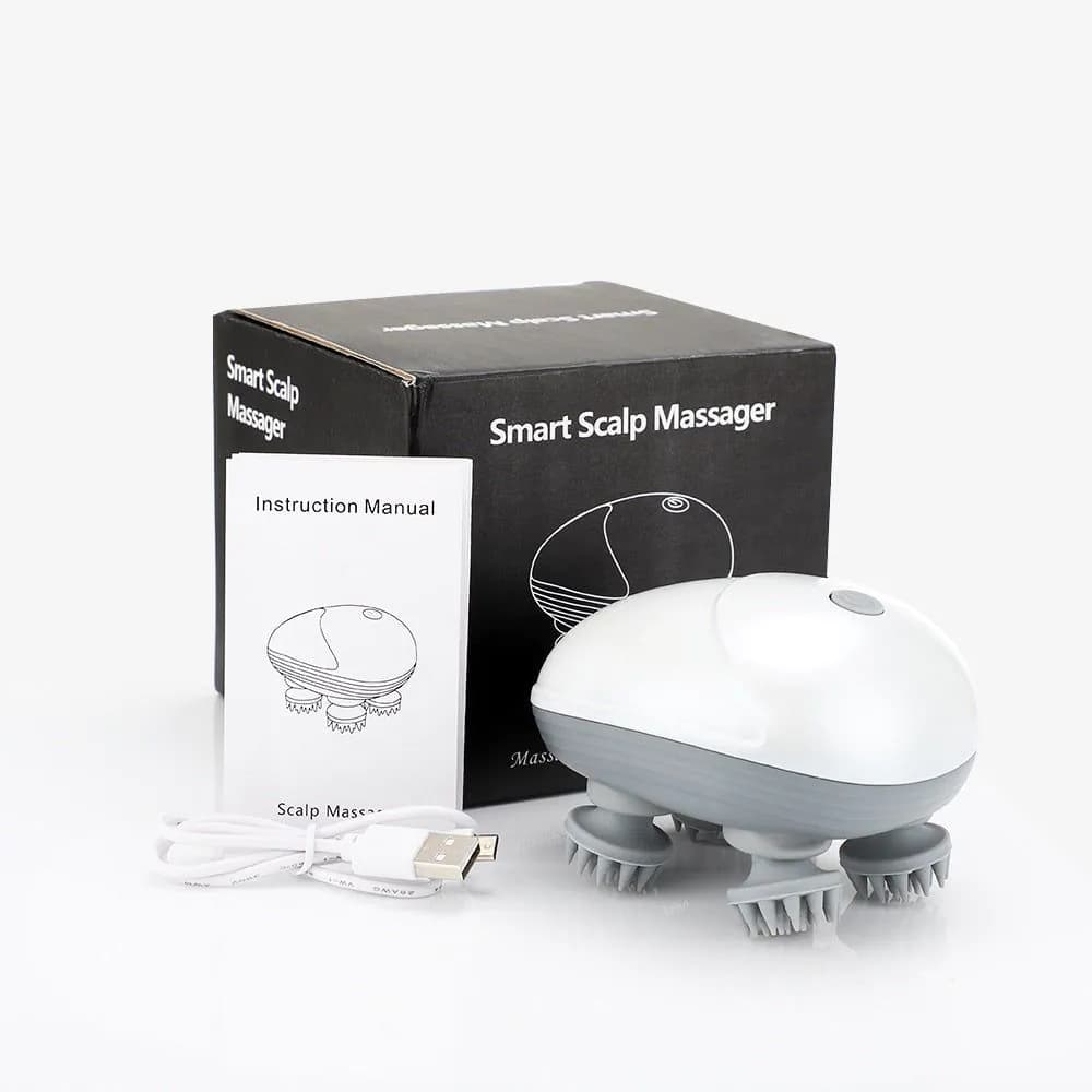 image-Electric Scalp Head Massager Relax Antistress Body Massage