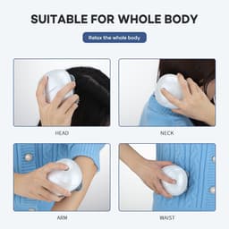 image-Electric Scalp Head Massager Relax Antistress Body Massage
