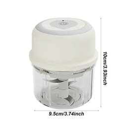 image-Mini Garlic Chopper Wireless Onion Food Prep Machine 250ml