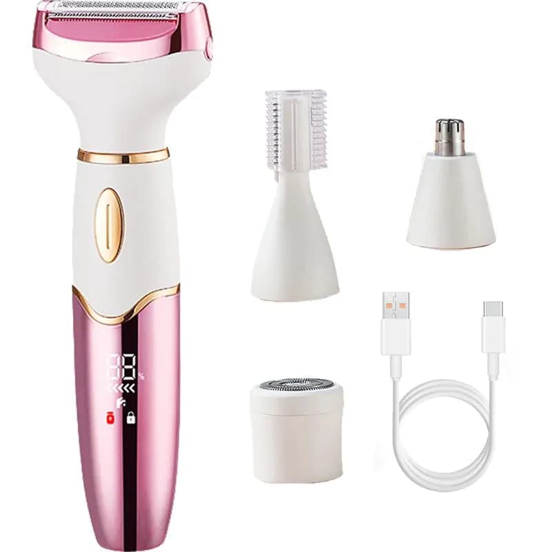 image-Female Hair Removal Device - Shaver Nose Hair Removal Device Underarm