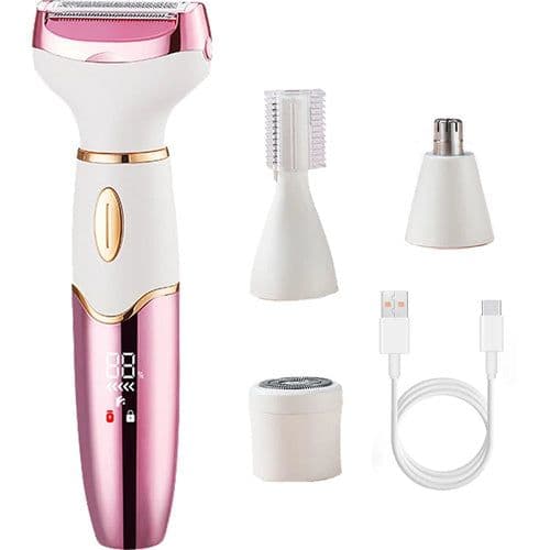 image-Female Hair Removal Device - Shaver Nose Hair Removal Device Underarm