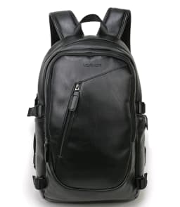 image-PU Casual Travel Laptop Backpack For Men And Women