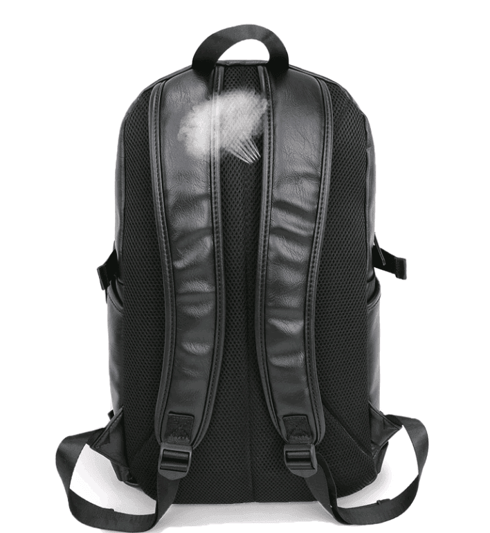 image-PU Casual Travel Laptop Backpack For Men And Women