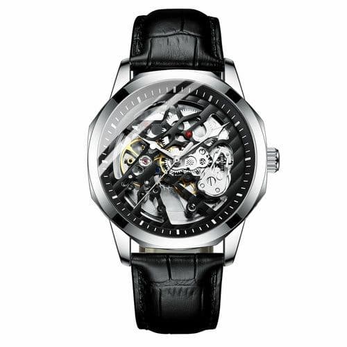 image-Mechanical Automatic Hollow Out Famous Watch For Men