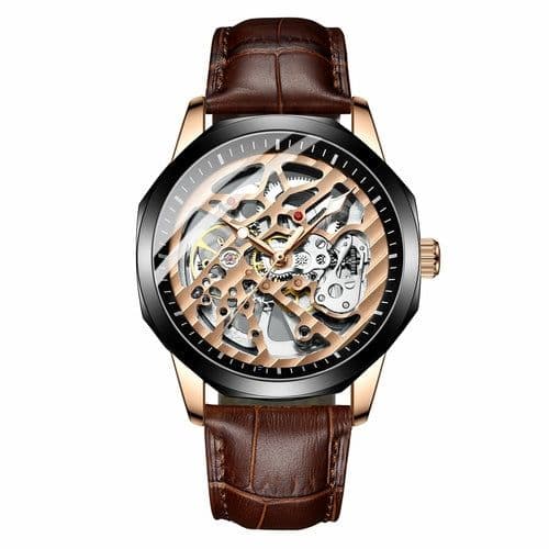 image-Mechanical Automatic Hollow Out Famous Watch For Men
