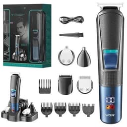 image-All In 1 Beard Hair Trimmer For Men Grooming Kit Electric Shaver Body