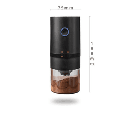 image-New Upgrade Portable Electric Coffee Grinder TYPE-C USB